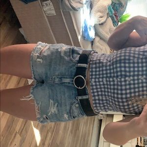 American eagle tomgirl shorts